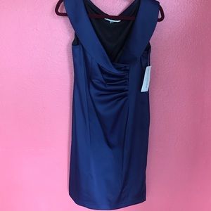 Navy Blue Evan Picone Cocktail Dress